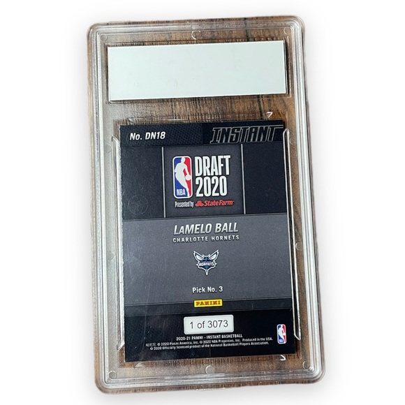 Lamelo Ball 2020 Panini Instant Draft Night Rookie Card #DN13 GEM MINT 10 - Picture 2 of 2